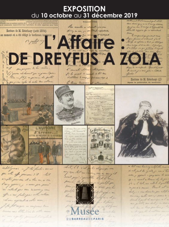 Exposition « L'Affaire : de Dreyfus à Zola » | Avocats de Paris